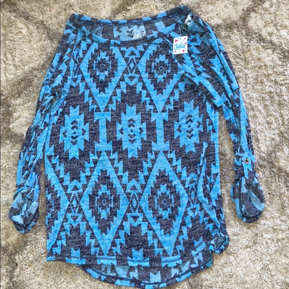 Justice top, brand new with tag still on it